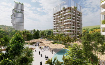Projeto arquitetônico utiliza água subterrânea para diminuir a temperatura de edifícios