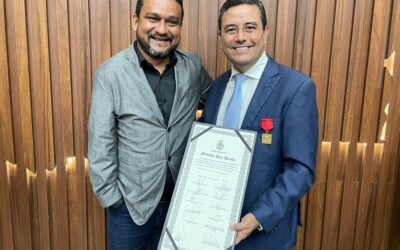 Crea-AM presente na homenagem da Aleam a Petrucio Magalhães Júnior