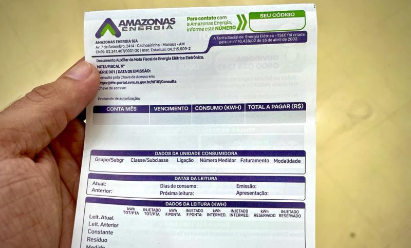 Aneel aprova reajuste nas tarifas da Amazonas Energia