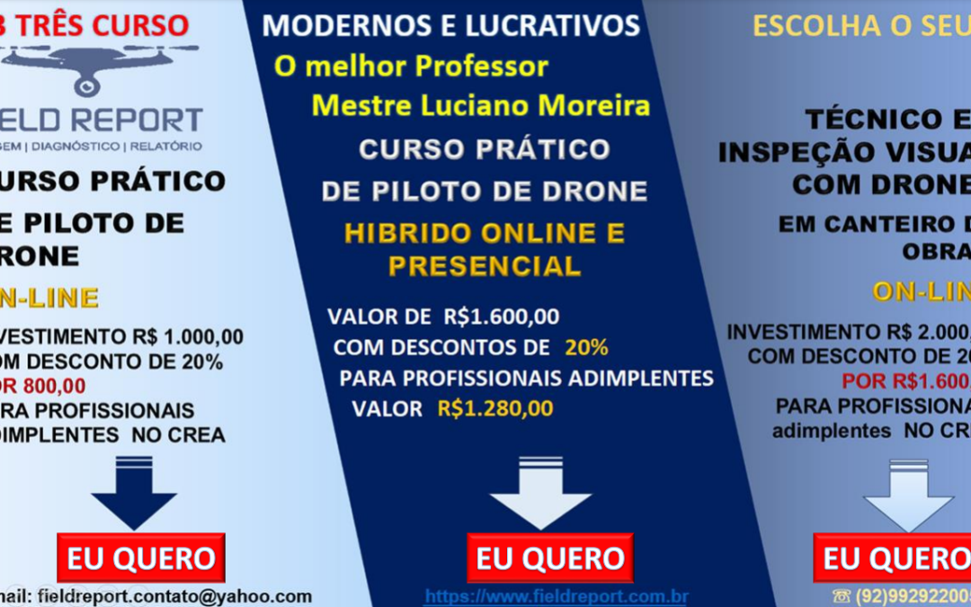 Parceria entre a Drone Serviços e o Crea-AM