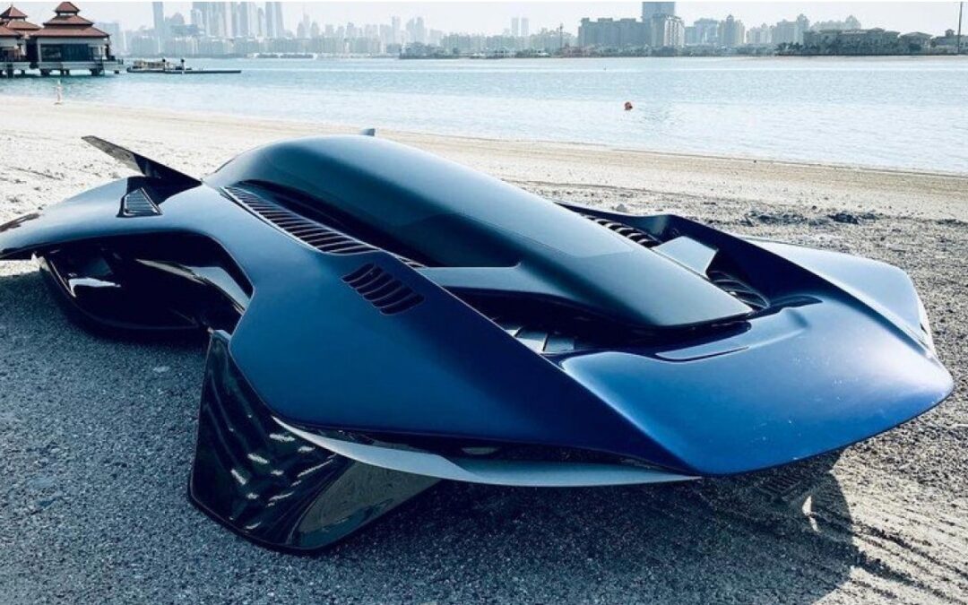 Primeiro carro voador superesportivo chega a mil metros de altura: Confira