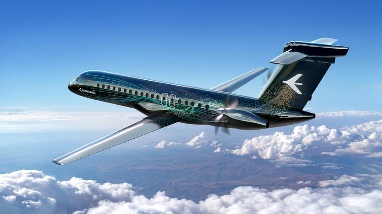 Avião movido a hidrogênio: confira a data de teste pela Airbus