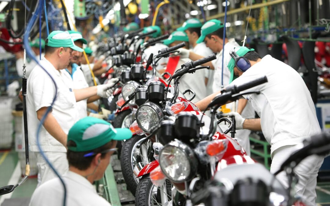 Produção de motos no Polo Industrial de Manaus deve fechar 2022 com melhor resultado em 8 anos