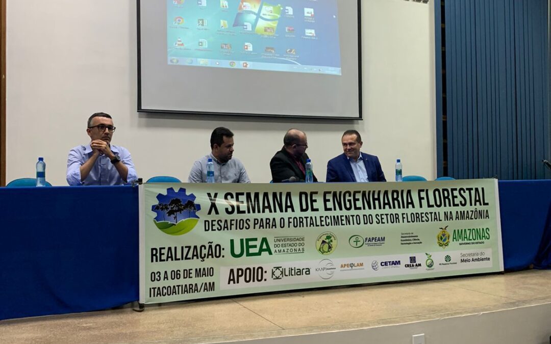 Presidente do Crea-AM participa de Semana de Engenharia Florestal da UEA de Itacoatiara