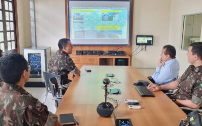 Presidente Afonso Lins alinha tratativas de cooperação técnica com o Comando Regional de Obras/12