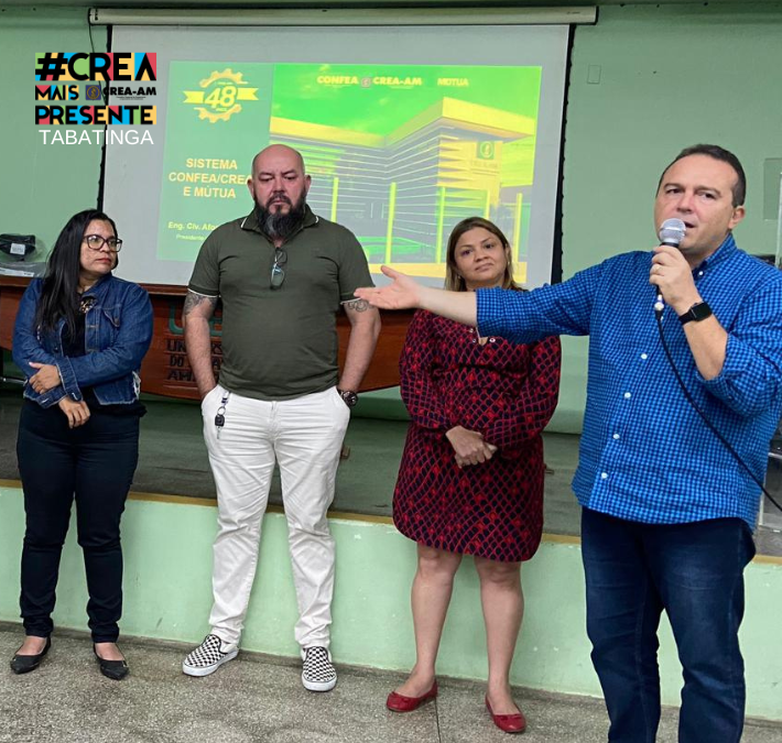 CREA-AM promove cursos gratuitos de ART/CAT e Receituário Agronômico aos profissionais de Tabatinga e região