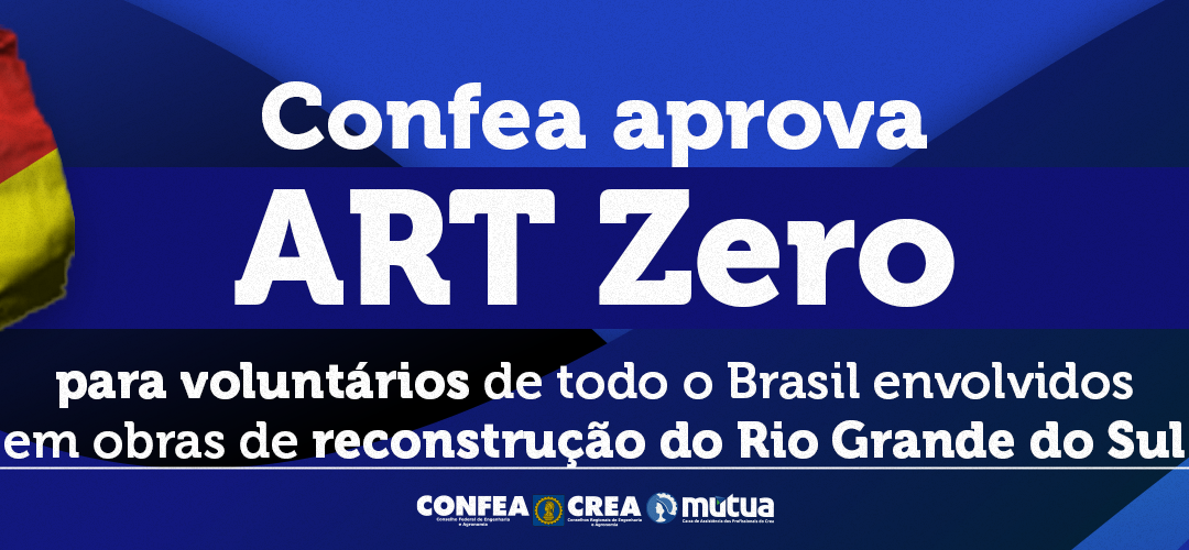 Rio Grande do Sul terá ART Zero para voluntários