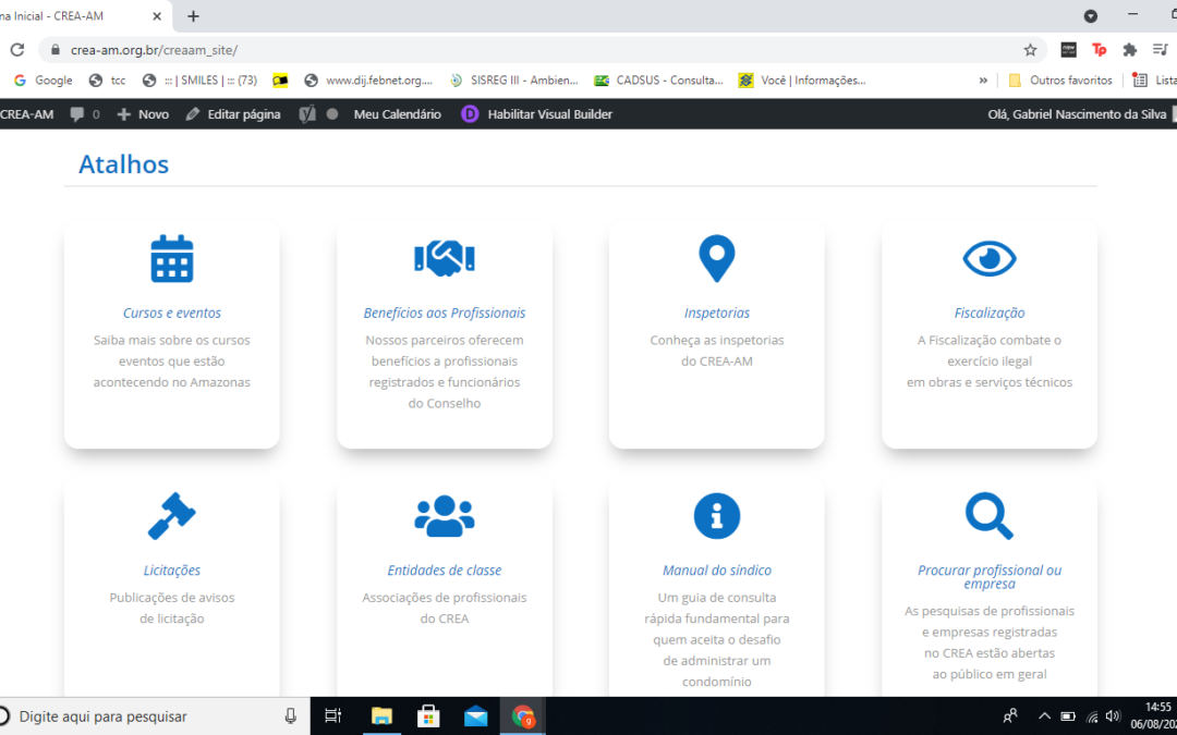 Portal do Crea Amazonas ganha aba exclusiva para benefícios aos profissionais
