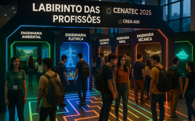 CENATEC 2025 traz experiência imersiva com o “Labirinto das Profissões” para despertar vocações e aproximar a sociedade da engenharia