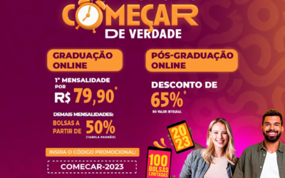 Faculdade Unyleya concede condições especiais na Campanha “PARA O SEU ANO COMEÇAR DE VERDADE!”