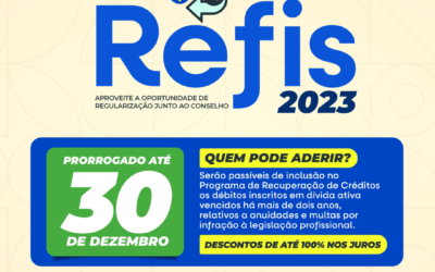 Refis 2023: Crea Amazonas anuncia prorrogação da campanha até dezembro