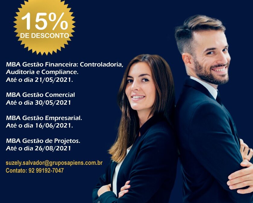 Fundação Getúlio Vargas está com desconto de 15% para os profissionais adimplentes do Crea-AM
