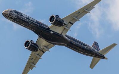 Embraer explica a tecnologia que deixou peças dos aviões E2 até 40% mais leves