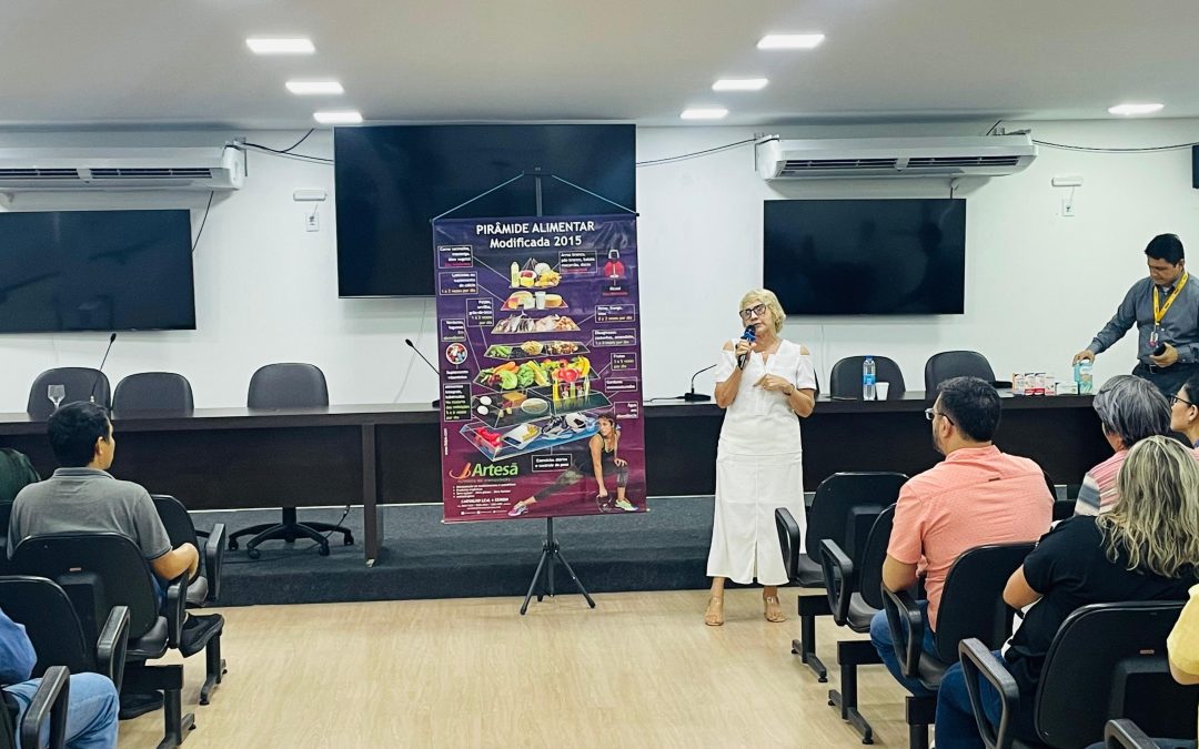 Crea-AM promove palestra sobre educação alimentar e qualidade de vida para colaboradores