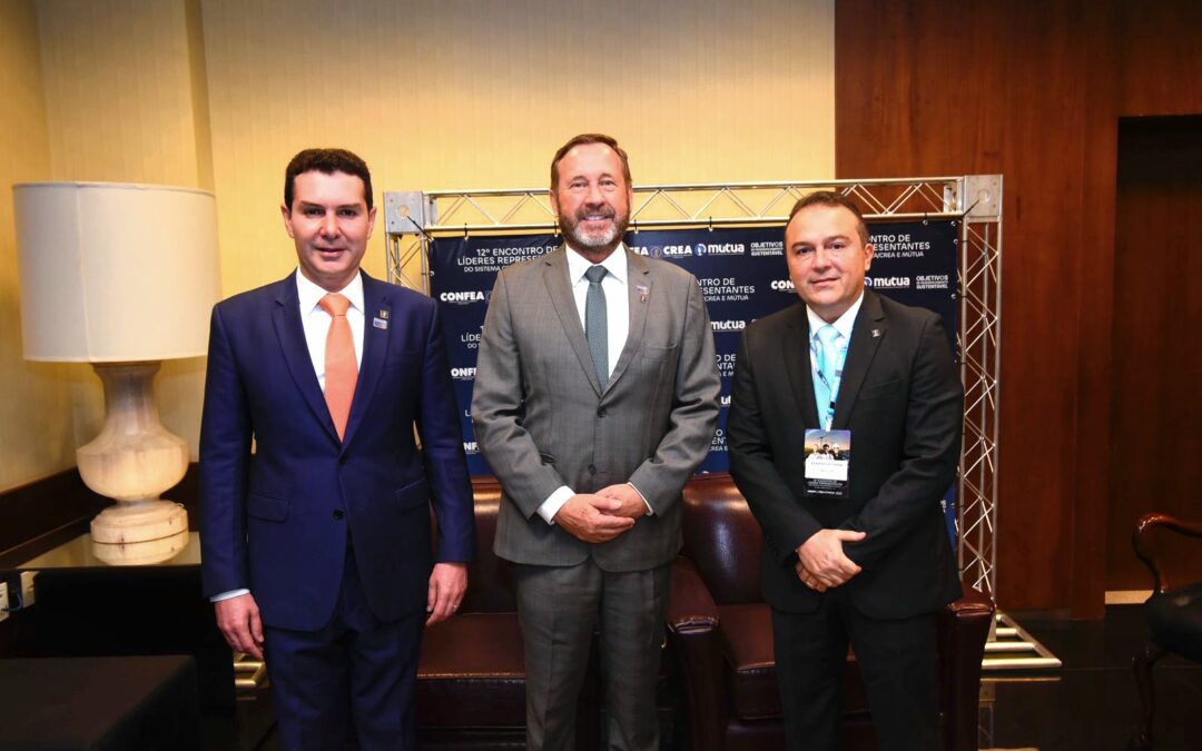 Encontro de Líderes do CONFEA recebe vice-presidente da República e ministro das Cidades