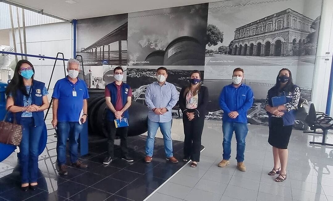 CREA-AM participa de reunião na Águas de Manaus