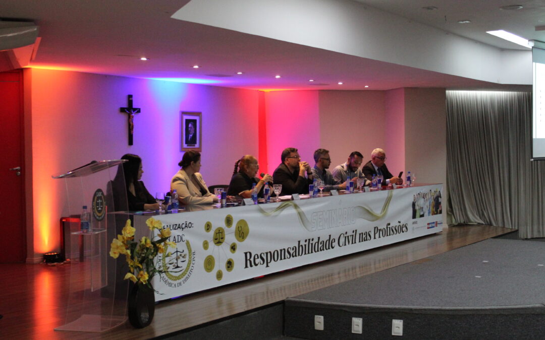 CREA-AM participa de seminário de Responsabilidade Civil nas Profissões na Fametro