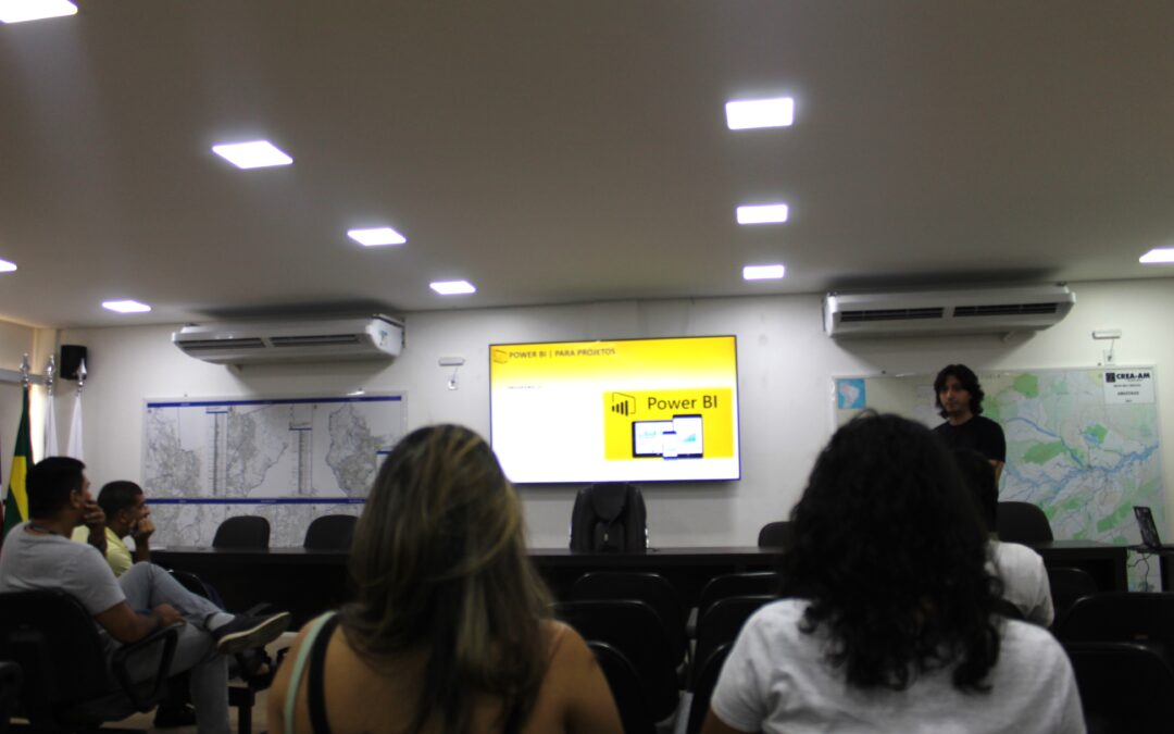 Crea-AM realiza curso de “Introdução ao Power BI aplicado a engenharia” para capacitação dos profissionais