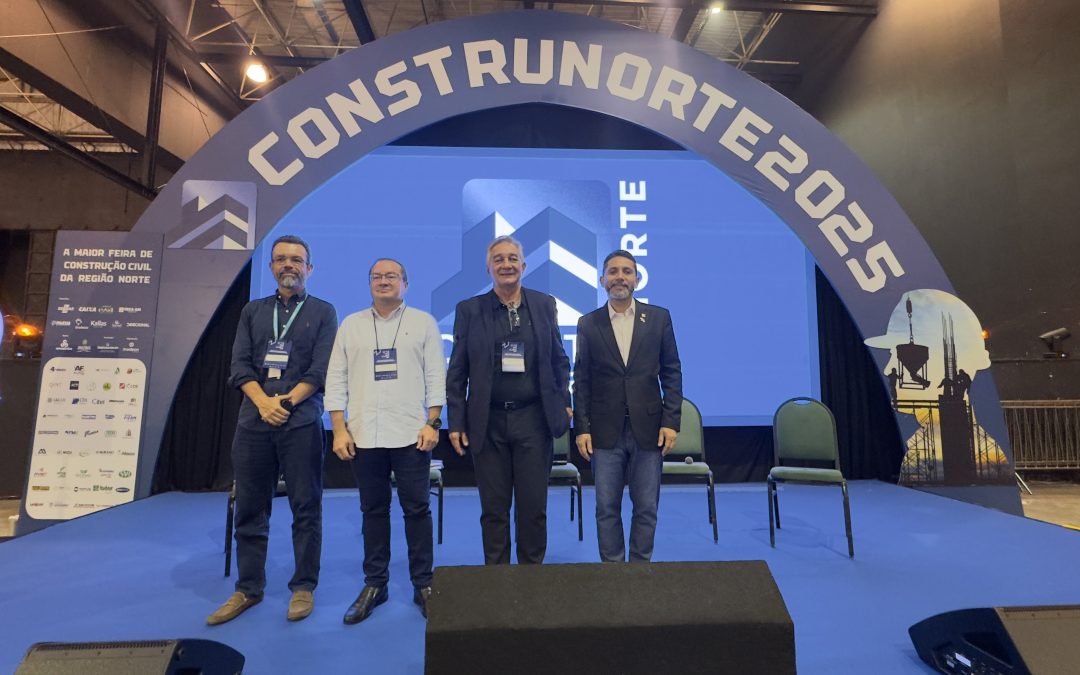 Crea-AM fomenta conhecimento e participa de debates estratégicos na Construnorte 2025
