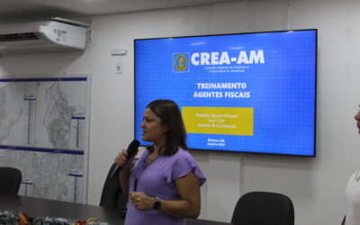 Fiscalização: Crea-AM inicia capacitação com novos profissionais da linha de frente do Conselho