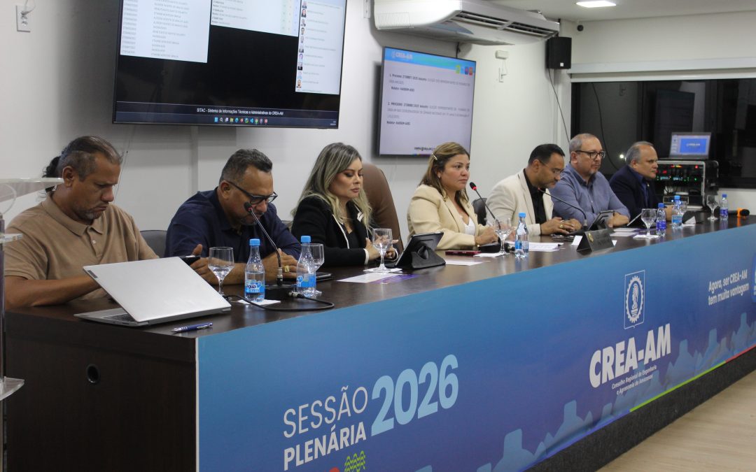 Crea-AM chega à 600ª Plenária com avanços na valorização profissional e modernização dos serviços