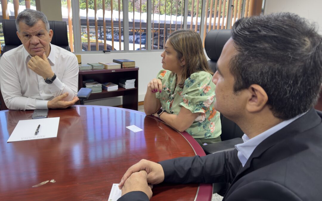 Valorização profissional: presidente do Crea-AM realiza reunião com superintendente da Suframa