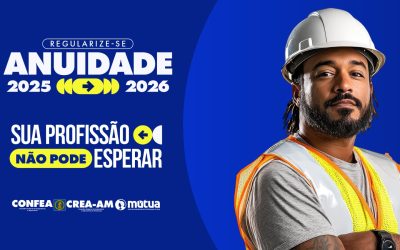 Crea-AM facilita regularização das anuidades de 2025 e 2026 com opções de parcelamento