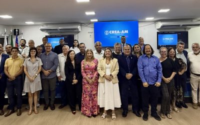 Na primeira plenária de 2026, Crea-AM elege nova diretoria e faz história com a primeira vice-presidente mulher