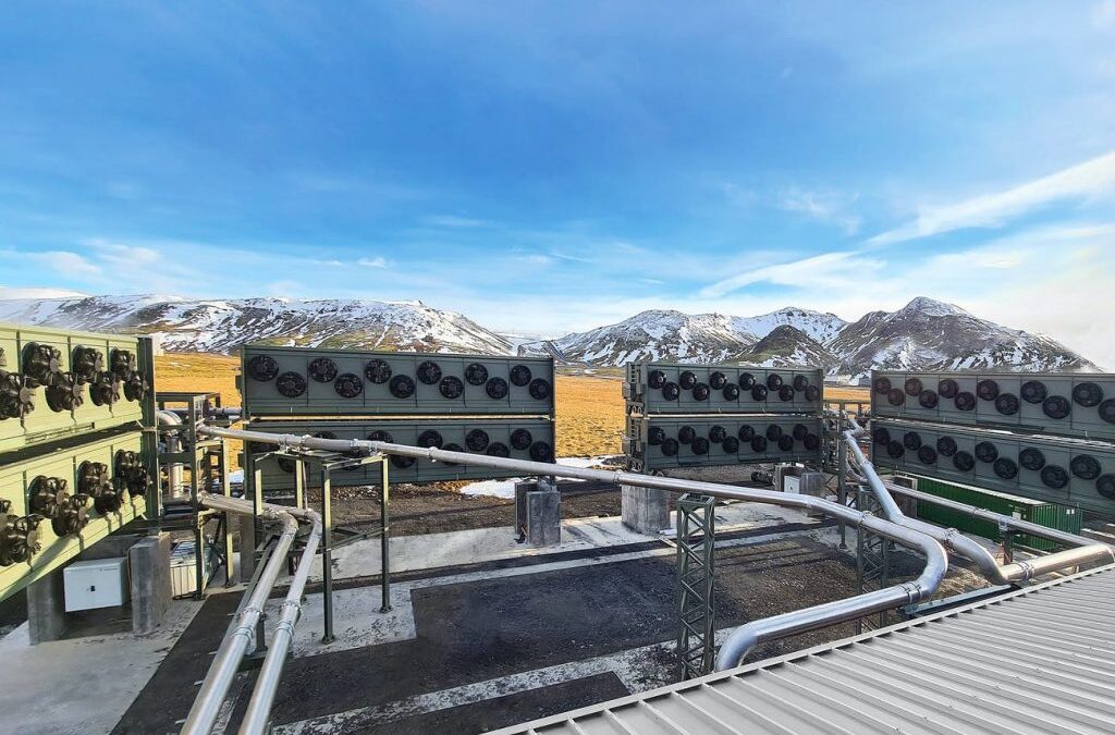 Como a maior usina de captura direta de ar vai sugar CO2 da atmosfera
