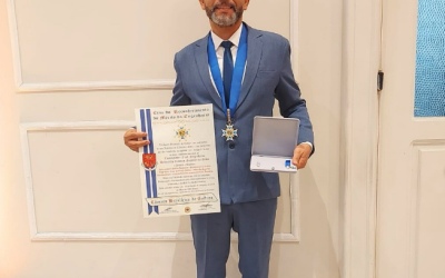 Vice-presidente do Crea-AM, Eng. Civil Robson Ferreira, recebe Cruz do Mérito da Engenharia