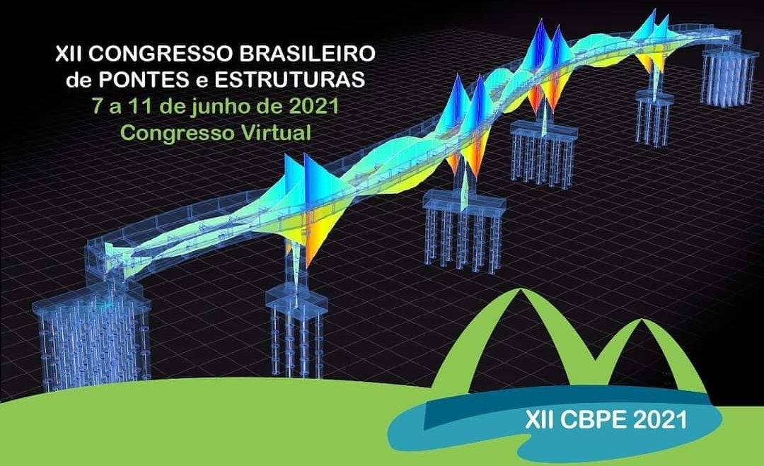 XII Congresso Brasileiro de Pontes e Estruturas 2021 está com inscrições abertas