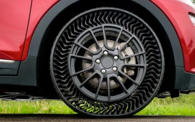 Pneu sem ar e à prova de furo da Michelin ganha data de lançamento