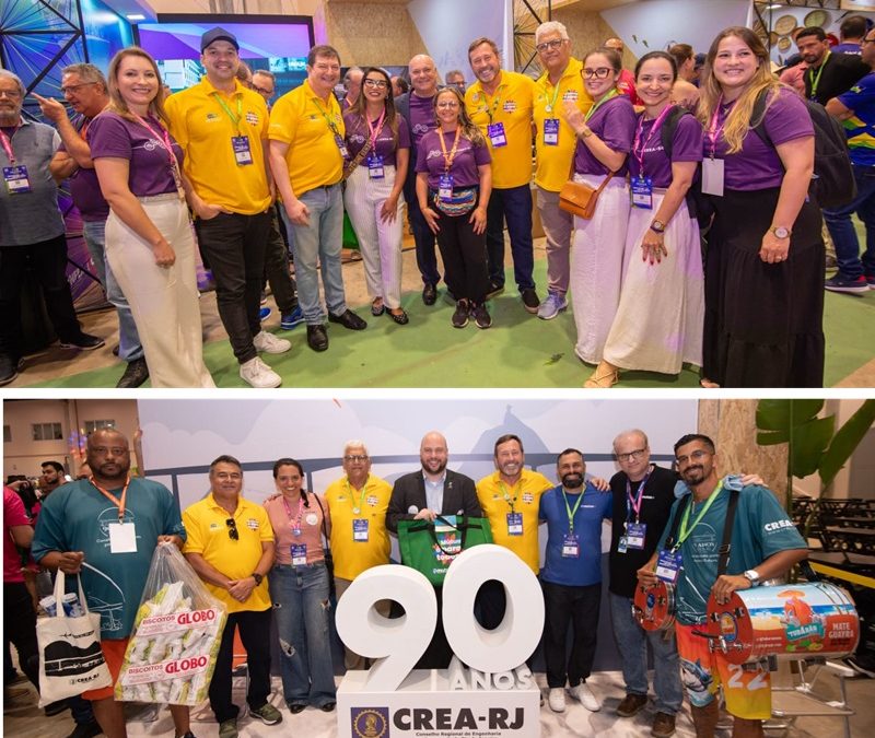 Diretoria da Mútua visita os estandes dos Creas na ExpoSoea