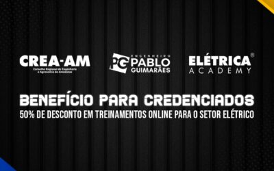 Cursos de capacitação com desconto para profissionais do setor elétrico credenciados no Crea Amazonas