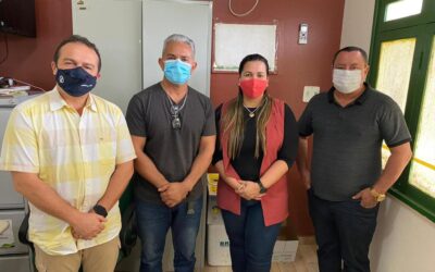 Comitiva do Crea-AM visita a sede do IDAM no Careiro Castanho