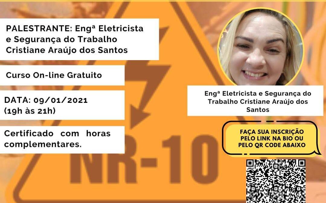 Palestra on-line sobre segurança em instalações e serviços em eletricidade
