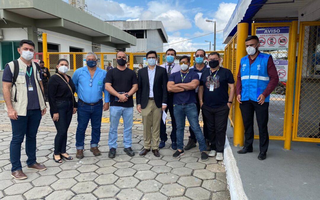 Engenheiros indicados pelo Crea-AM visitam produção de gases hospitalares para ajudar no combate ao Coronavírus