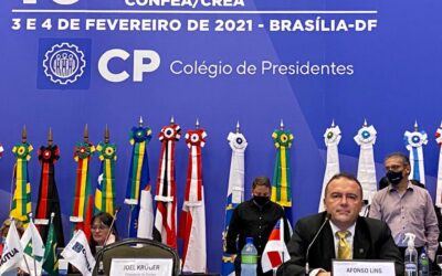 Afonso Lins é eleito coordenador nacional do Colégio de Presidentes de Crea