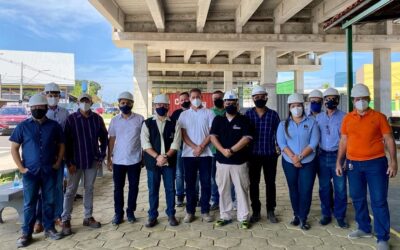 GT Obras Públicas do Crea-AM faz inspeção no Viaduto do Manoa, em Manaus