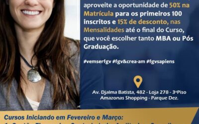 Crea Amazonas firma convênio com FGV