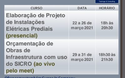 Capacit Treinamentos divulga programação de cursos para o mês de março