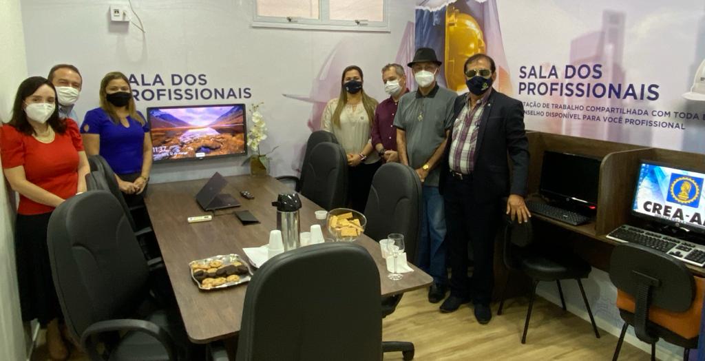 Crea Amazonas inaugura Sala dos Profissionais