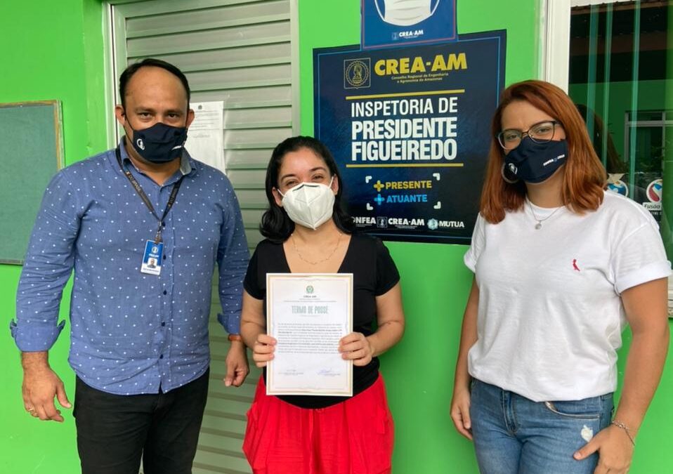 Crea dá posse para inspetora de Presidente Figueiredo