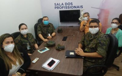 Crea-AM realiza reunião com representantes das Forças Armadas