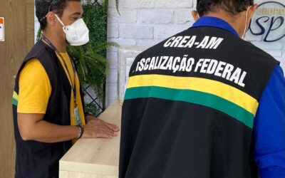 Crea Amazonas fiscaliza viveiro de peixes na BR-174