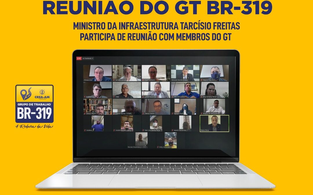 Ministro da Infraestrutura participa da Reunião do GT e dá detalhes sobre recuperação da BR-319
