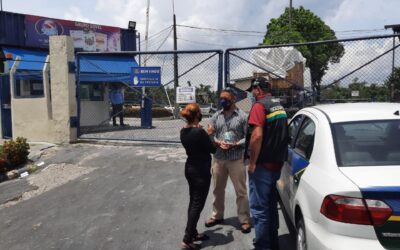 Crea-AM atende denúncias e fiscaliza empresa na Colônia Antônio Aleixo.