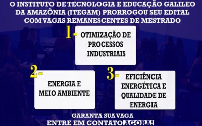 Instituto de Tecnologia Galileo da Amazônia abre vagas para mestrado