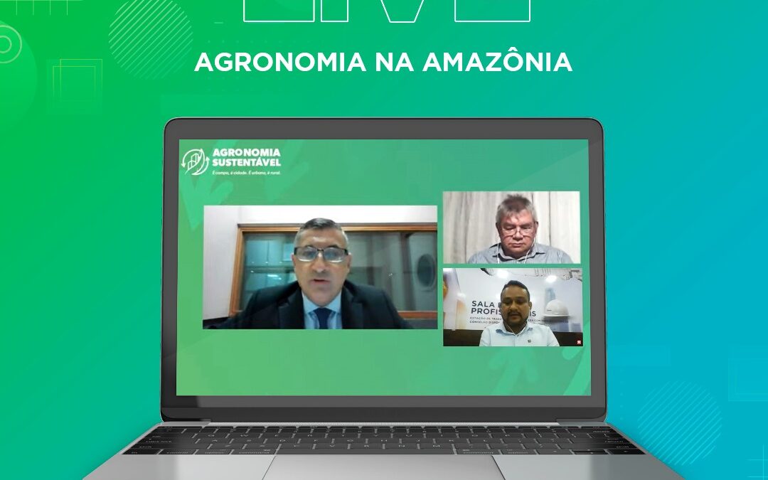 Conselheiro do Crea-AM participa de live sobre Agronomia na Amazônia