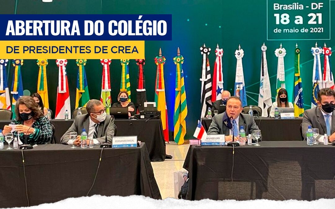 Colégio de Presidentes coloca segurança alimentar na pauta de abertura